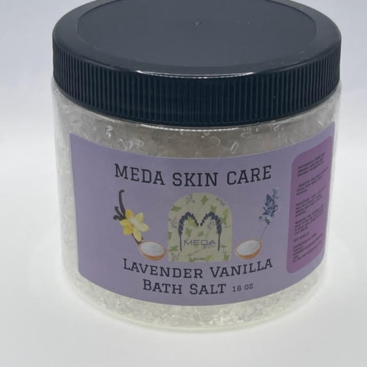 Lavender and vanilla bath salts. ( all of the salts are distributed by MEDA